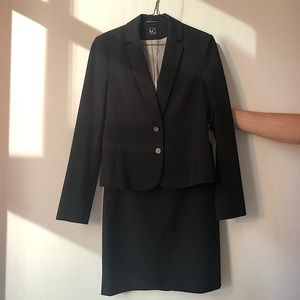 Black Pencil Skirt Suit